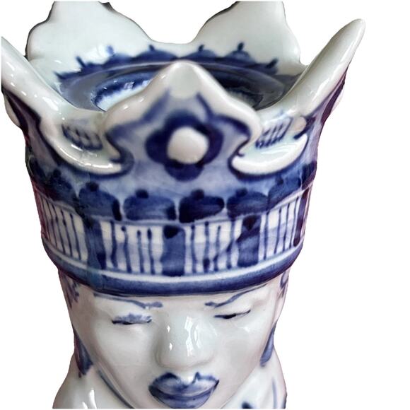 Royal Copenhagen Porcelain Three Kings Magi Wise Men Candle Holders Denmark FLAW - Picture 5 of 15